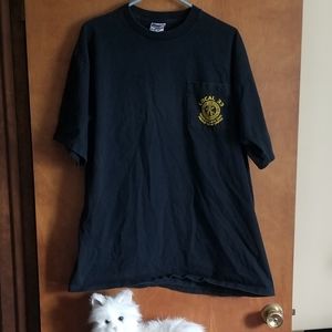 Jensen activewear all American black tee